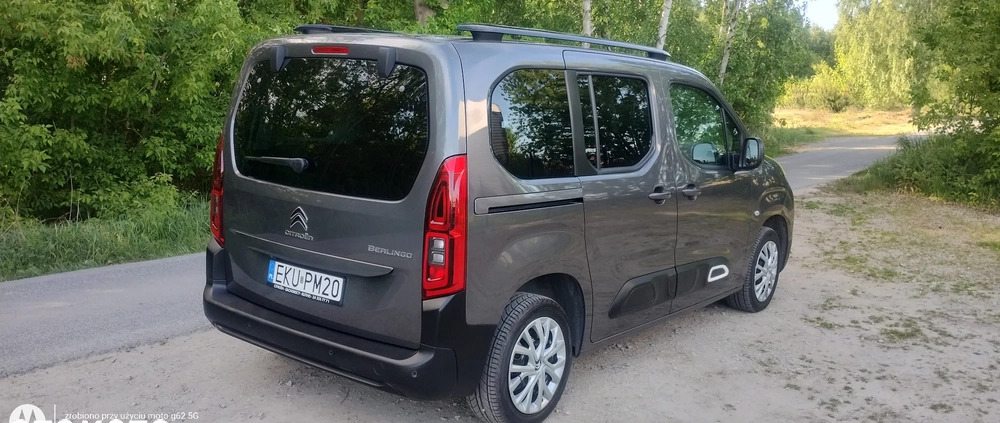 Citroen Berlingo cena 69900 przebieg: 69000, rok produkcji 2018 z Gostynin małe 631